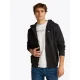 TOMMY JEANS Sweatshirt TJM REG S FLAG ZIP FLEECE THRU met geborduurd merklogo op borsthoogte