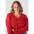 MS Mode Plus Size kanten top – rood