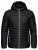 Ombre Winterjas  zwart