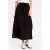 Cache Cache midi rok met ceintuur – zwart