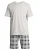 SCHIESSER Pyjama kort ‘Night & Home’  grijs