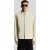 Lyle & Scott Zip Through Nylon Overshirt Grey Taupe