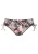 BUFFALO Bikinibroek  donkerbruin / perzik / zwart / wit