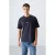 Oversized Katoen-Polyester Logo T-Shirt
