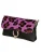 Gave Lux Clutch  donkerbruin / fuchsia / zwart