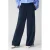 Shoeby wide leg broek – donkerblauw