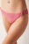 Laaggeprofileerde Geribbelde Hipster Bikini Onderkant