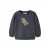 NAME IT BABY rechtvallende sweater met print – donkerblauw