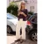 Vest met ronde hals en ritssluiting