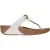 Fit Flop Dames/Dames Leren Snaffel Standaard Sandalen (Wit)