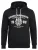 Ombre Sweatshirt  zwart / wit
