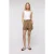 Knitted Fenna Shorts Khaki