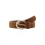 Mango suede riem bruin