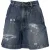Versleten Denim Shorts
