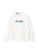 MANGO KIDS Sweatshirt ‘BRAWCREW’  saffier / zwart / wit