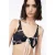 PINKO Frustare Top Jersey Charmeuse Black/pink