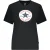 Converse Zwarte Katoenen Dames T-Shirt