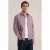 WE Fashion relaxed fit gestreept overhemd met borduursels – bruin