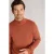 White Stuff Attadale Funnel Neck Jumper Dark Orange