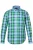 JP1880 Overhemd  hemelsblauw / donkerblauw / mintgroen