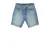 Cars denim regular short blauw