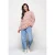 Caroline Tensen Chester Streep Top Ecru / Roze