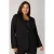 Base Level Curvy blazer zwart
