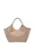 Isabella Rhea Beige Rundleer Tas