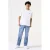 Garcia straight leg jeans medium blue denim