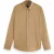 Scotch & Soda Seasonal Core Solid Slim Fit Poplin Shirt Tannin