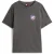 Tommy Jeans Dames Neon Hart Regular T-Shirt (Zwart)