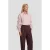 Ruby wide leg pantalon donkerbruin