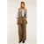 Motivi Oversized Pinstriped Waistcoat Light Green