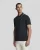 Lyle & Scott Donker marineblauw poloshirt met getipte kraag