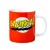 LOGOSHIRT Kop ‘TBBT – The Big Bang Theory – Bazinga’  rood