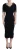 Dolce & Gabbana Zwarte Sheath Midi Bodycon Kant Zijde Damesjurk