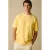 Sissy-Boy regular T-shirt met backprint geel