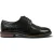 John White herenschoenen, zwarte leren wingtip brogues met vetersluiting – Stokes