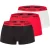 Hugo Heren Boxershorts (Set van 3) (Zwart, Rood, Wit)