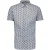 No Excess Shirt Short Sleeve Stretch Allover Printed Blue