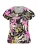 Betty Barclay Shirt  geel / pink / zwart / wit