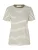 SELECTED Shirt ‘SLFJESMINES’  olijfgroen / wit