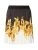 Versace Jeans Couture Rok  geel / honing / zwart / wit