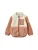 Liewood Tussenjas ‘Nolan’  karamel / oudroze / offwhite