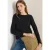 Cecil Dames Shirt met structuur in Zwart