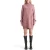 Scotch & Soda Chunky Knitted Mini Dress Berry Melange