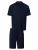 Hanro Pyjama kort ‘Night & Day’  donkerblauw