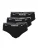 NIKE Underwear Slip  zwart / wit
