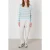 American Vintage Zakday Jumper Gris Chine Raye Lagune