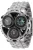 Invicta Cerberus 44594 Heren Horloge – Quartz Uurwerk – Roestvrij Staal met zwarte Wijzerplaat – 47mm
